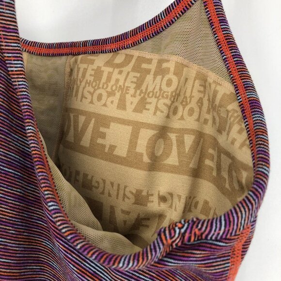 Lululemon purple  Space dye Wee Are From Space Black March Multi Power Y Tank 6 - Picture 8 of 15